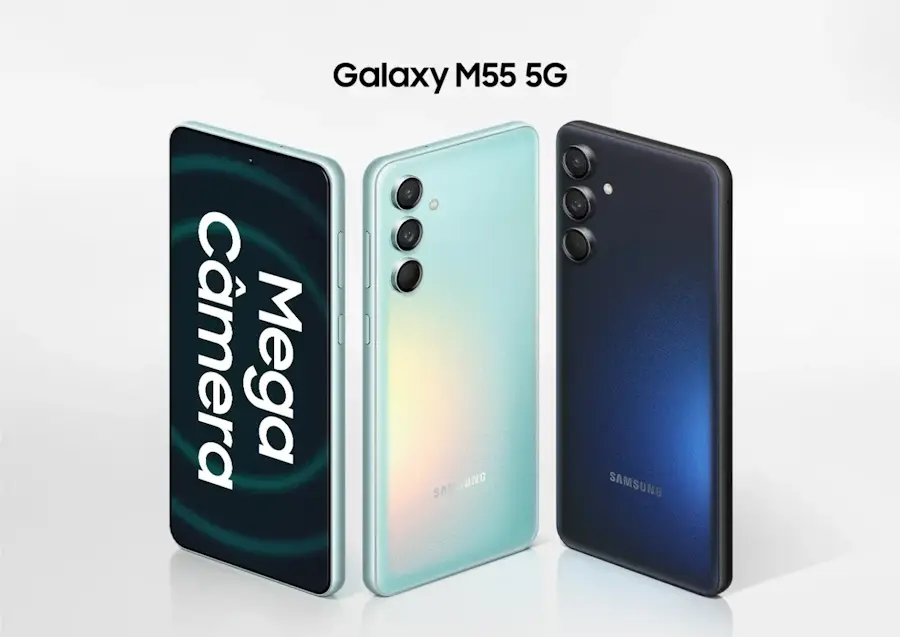 galaxy m55 design