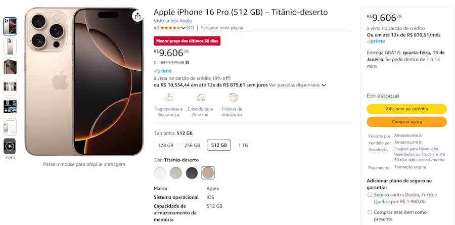 iphone 16 pro 512 gb