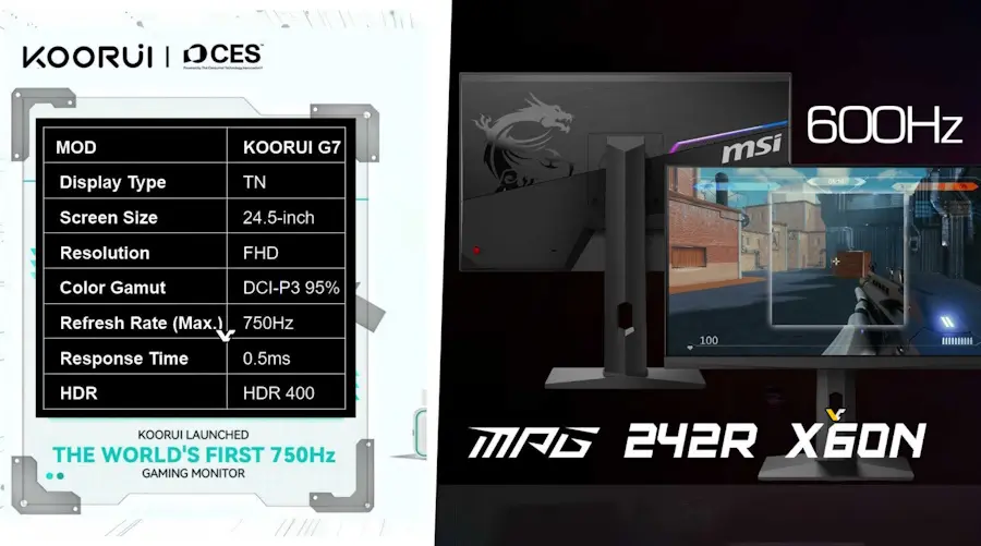 MSI-600HZ-KOORUI-750HZ-MONITOR