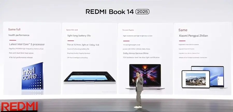 redmi book 2025 14 polegadas