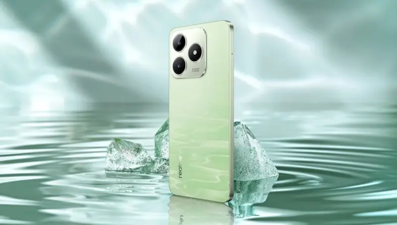 imagem do realme c63 verde