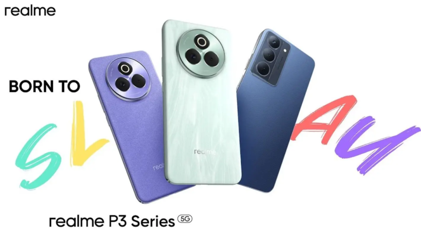 realme p3 serie lancamento