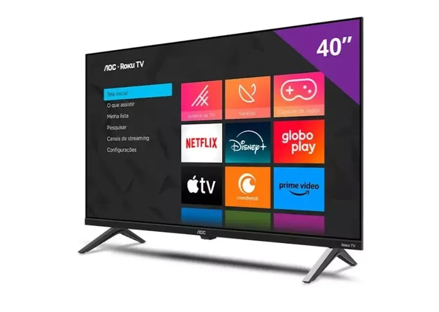 smart tv aoc 40 polegadas