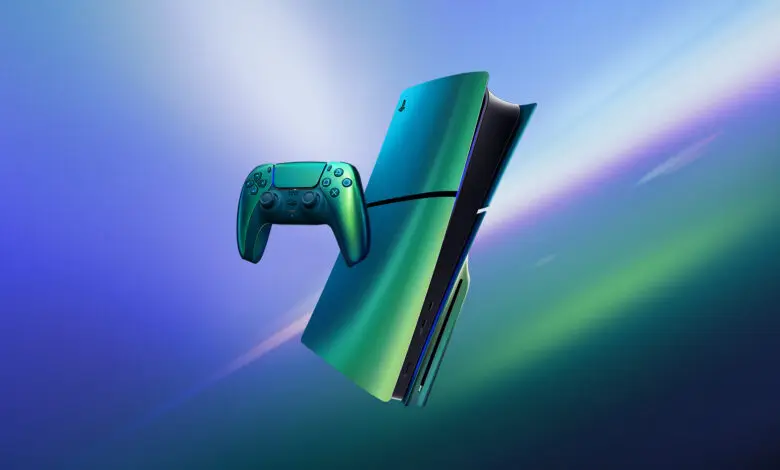 teal chroma ps5