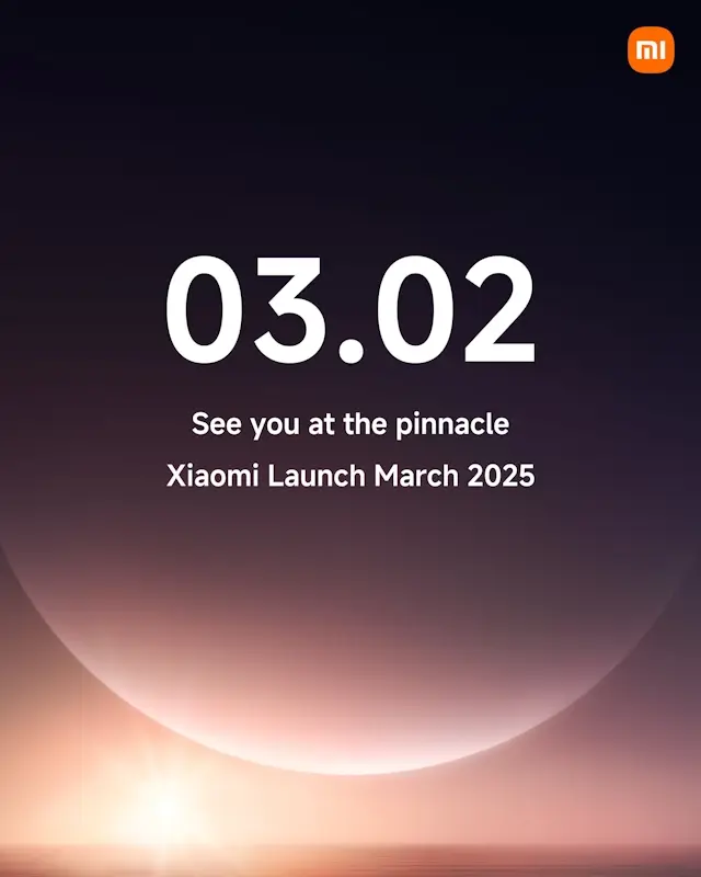 xiaomi 15 data de lancamento